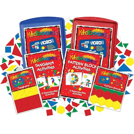 Barker Creek Learning Magnets - Math Manipulatives Activity Kit 2340
